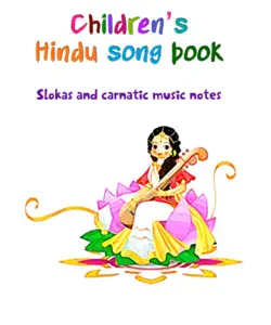 children’s hindu song book book cover image