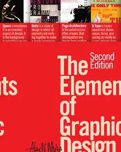 the elements of graphic design book cover image