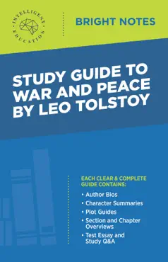 study guide to war and peace by leo tolstoy book cover image