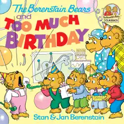 the berenstain bears and too much birthday book cover image