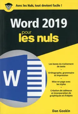 word 2019 pour les nuls poche book cover image