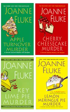 apple turnover murder bundle with key lime pie murder, cherry cheesecake murder, and lemon meringue pie murder book cover image