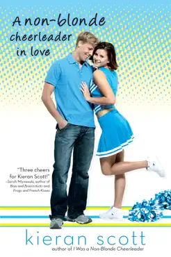 a non-blonde cheerleader in love book cover image