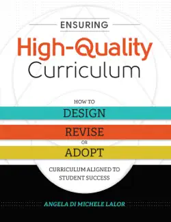 ensuring high-quality curriculum book cover image