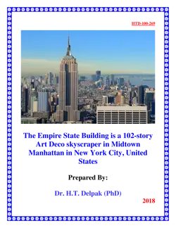 the empire state building is a 102-story art deco skyscraper in midtown manhattan in new york city, united states book cover image