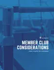 Member Club Considerations for a Safe Re-opening synopsis, comments