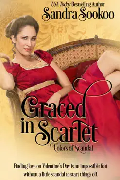 graced in scarlet book cover image