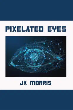 pixelated eyes book cover image