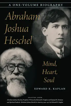 abraham joshua heschel book cover image