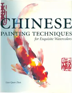 chinese painting techniques for exquisite watercolors book cover image