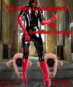 14-day lockdown with goddess serena book cover image