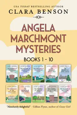 angela marchmont mysteries books 1-10 book cover image
