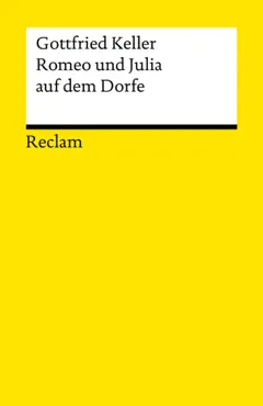 romeo und julia auf dem dorfe. novelle imagen de la portada del libro