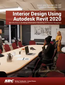 interior design using autodesk revit 2020 book cover image