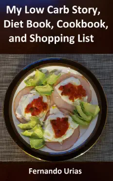 my low carb story, diet book, cookbook, and shopping list book cover image
