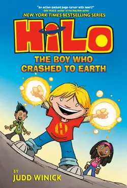 hilo book 1: the boy who crashed to earth book cover image