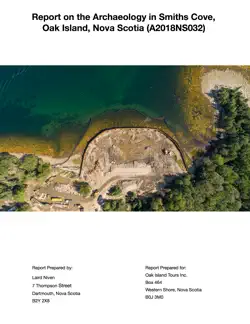 archaeology at smiths cove, oak island, nova scotia, 2108 book cover image