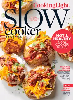 cooking light slow cooker book cover image