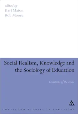 social realism, knowledge and the sociology of education book cover image