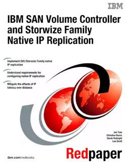 ibm san volume controller and storwize family native ip replication book cover image