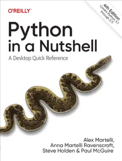 python in a nutshell book cover image