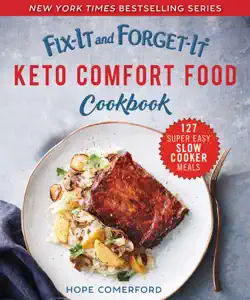 fix-it and forget-it keto comfort food cookbook book cover image