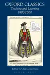 Oxford Classics book summary, reviews and download