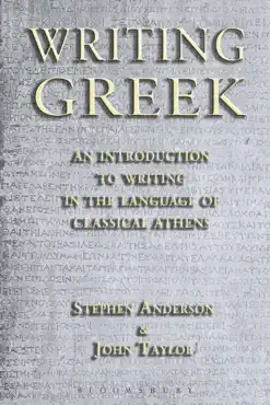 writing greek book cover image
