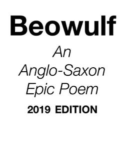 beowulf an anglo-saxon epic poem book cover image