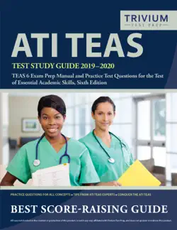 ati teas test study guide 2019-2020 book cover image