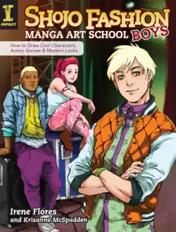 shojo fashion manga art school, boys book cover image