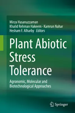 plant abiotic stress tolerance imagen de la portada del libro