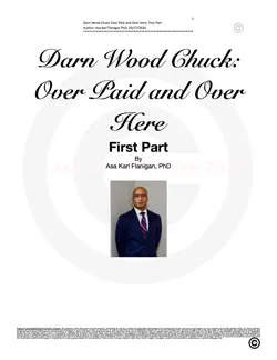 darn wood chuck over here and over paid part one book cover image
