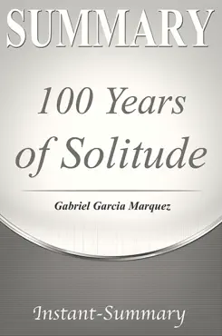 100 years of solitude summary book cover image