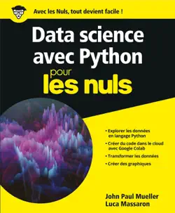python pour la data science pour les nuls book cover image