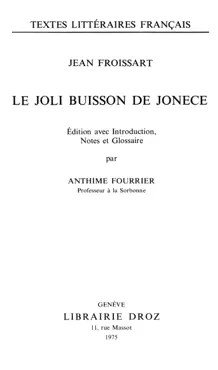 le joli buisson de jonece book cover image