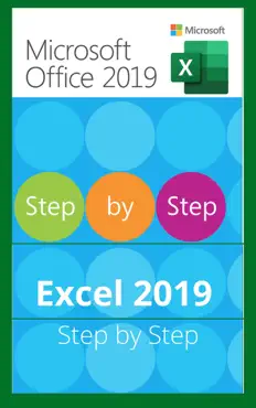 excel 2019 step by step book cover image