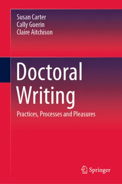 doctoral writing book cover image