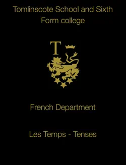 french tenses booklet book cover image