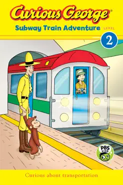 curious george subway train adventure book cover image