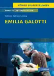 Emilia Galotti von Gotthold Ephraim Lessing - Textanalyse und Interpretation synopsis, comments
