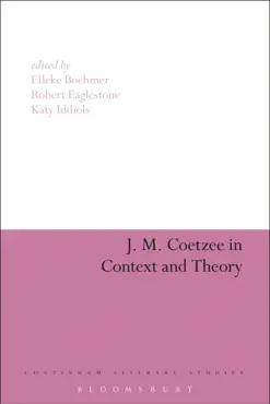 j. m. coetzee in context and theory book cover image