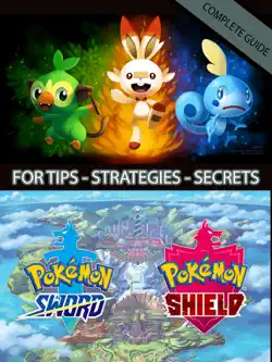pokemon sword and shield game guide and walkthrough book cover image