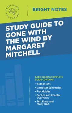 study guide to gone with the wind by margaret mitchell book cover image