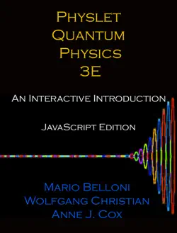 physlet quantum physics 3e book cover image