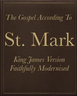 the gospel according to st. mark book cover image