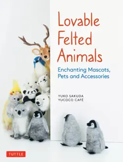 lovable felted animals book cover image
