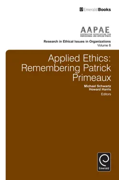 applied ethics book cover image
