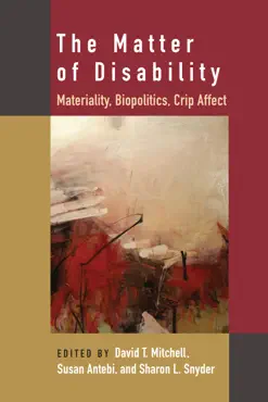 the matter of disability book cover image
