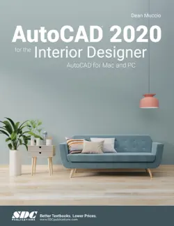 autocad 2020 for the interior designer book cover image